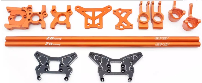 ZD Racing EX07 aluminum alloy parts details